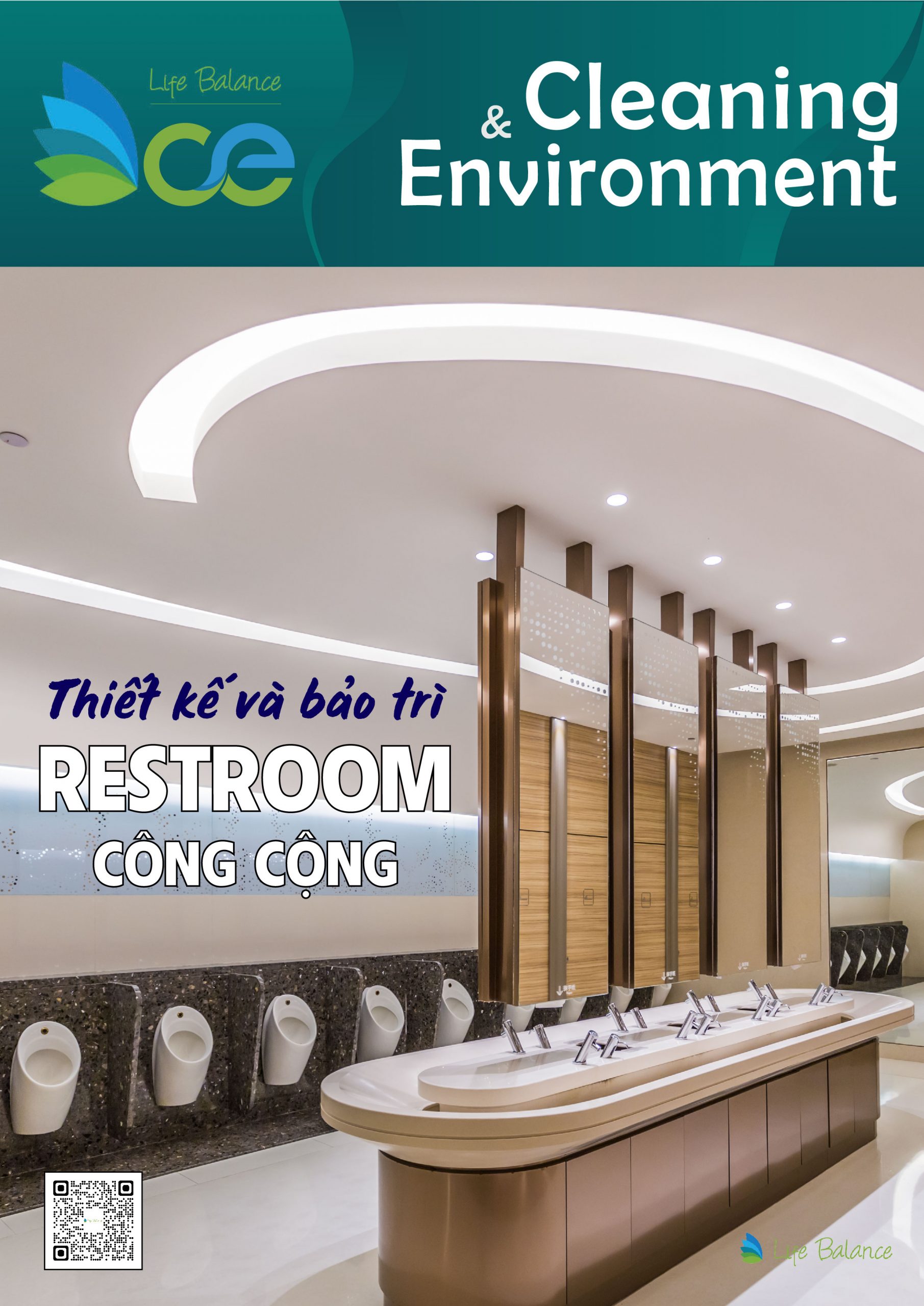 Tạp chí CLEANING & ENVIRONMENT | Life Balance – No.19 Thiết kế và bảo trì Restroom Công cộng