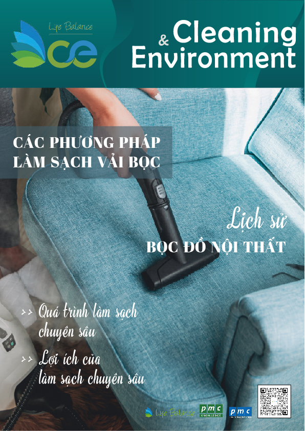 Tạp chí CLEANING & ENVIRONMENT | Life Balance – No.31 Phương pháp làm sạch đồ bọc nội thất