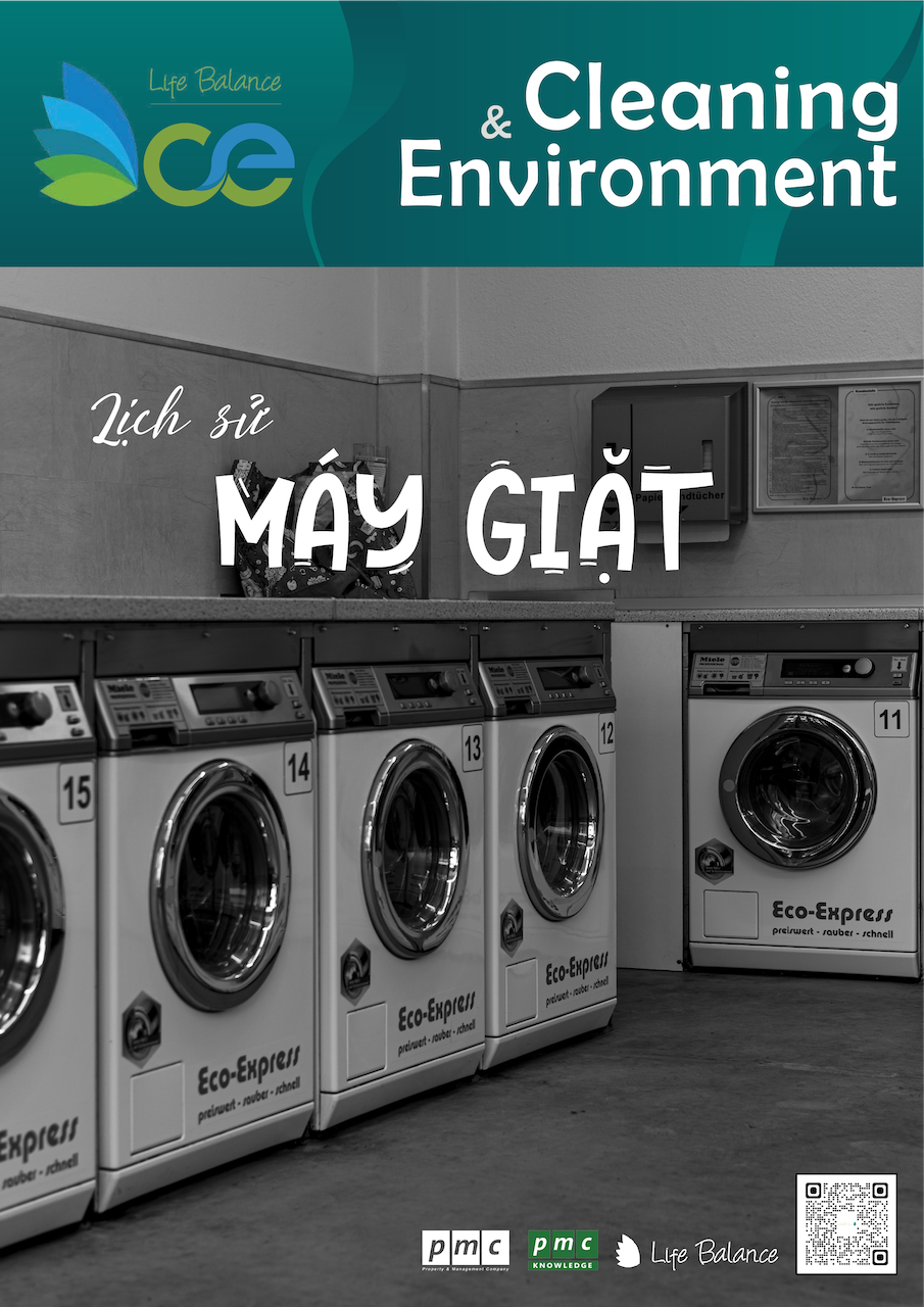 Tạp chí CLEANING & ENVIRONMENT | Life Balance – No.34 Lịch sử Máy giặt