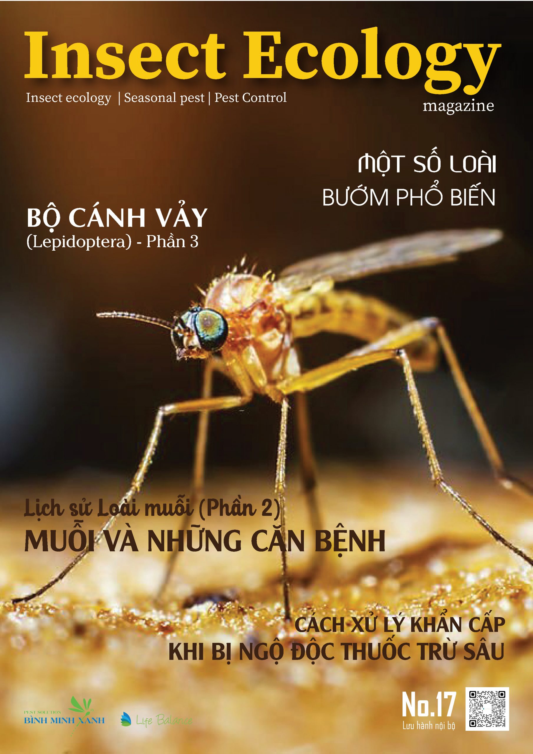 TẠP CHÍ INSECT ECOLOGY | No.17 | Muỗi và các bệnh của muỗi gây ra