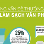 NHỮNG VẤN ĐỀ THƯỜNG GẶP KHI LÀM SẠCH VĂN PHÒNG